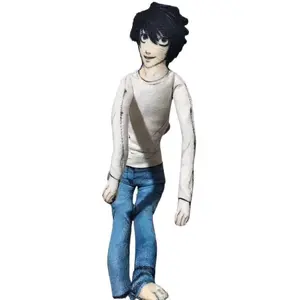 Death note abstract white edge doll Yashenyue hand and foot wire activity doll two-dimensional animation