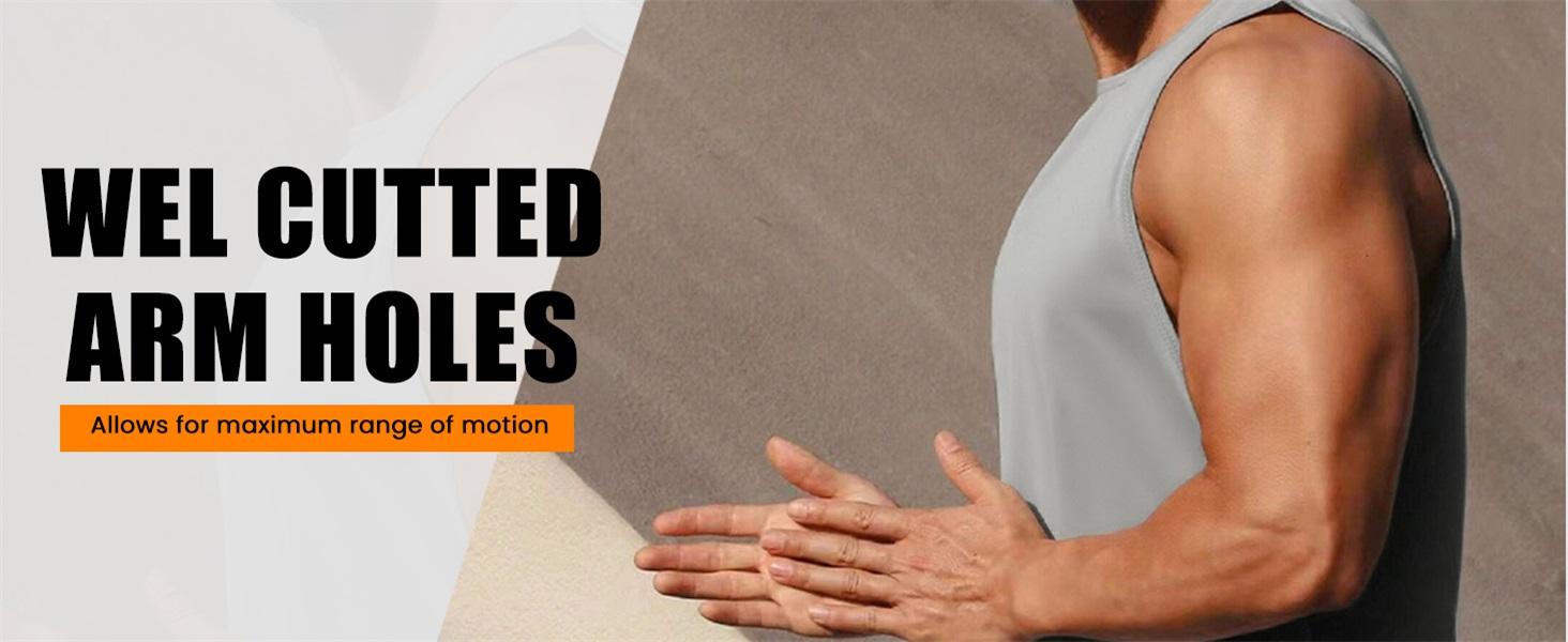 COOFANDY Mens Vests 1-3 Pack Workout Tank Top UPF 50+ Quick Dry Sleeveless Swim Shirt Gym Muscle Athletic Summer Beach T Shirts