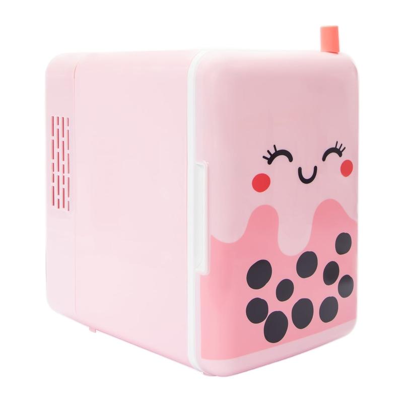 Boba Tea Mini Beauty Fridge for home and office and for make up products skin care drinks cosmetic product storage
