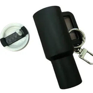 Keychain Chapstick Holder - Durable & Compact Design for Easy Access to Chapstick & Small Lipgloss - Perfect for On-the-Go Use