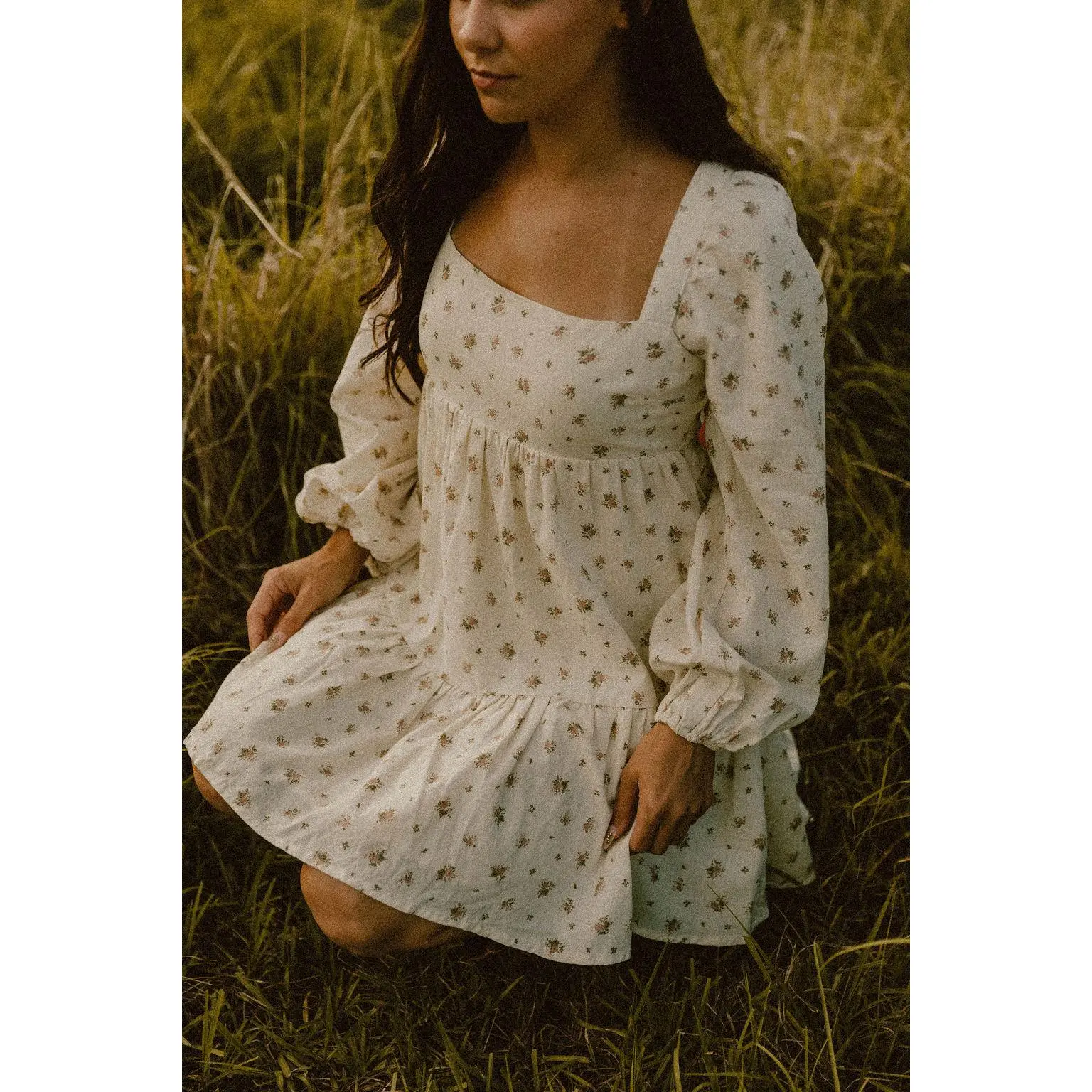 Cottage Rose Babydoll Dress