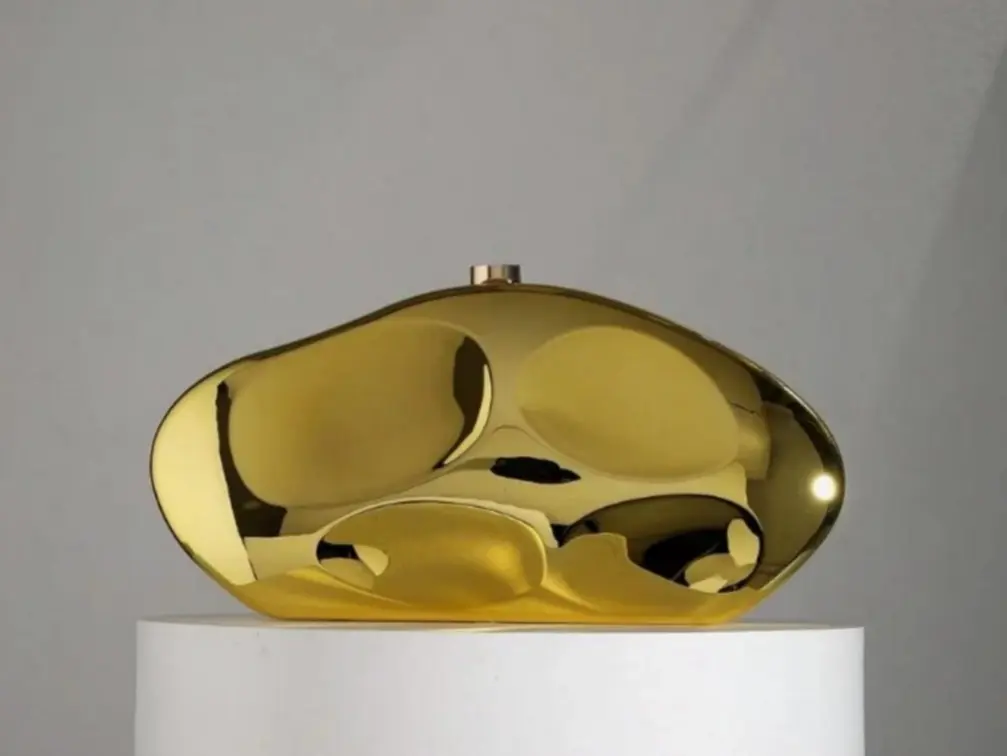 Egg Shape Evening clutch evening bag