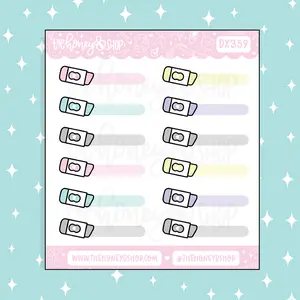 Highlighters High-lights Doodle Sticker