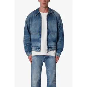 mnml Denim Chore Coat - Vintage Blue