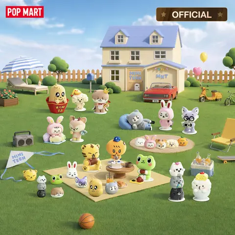 POP MART MINITEEN Healing Moments Series Figures Blind Box, Room Decor