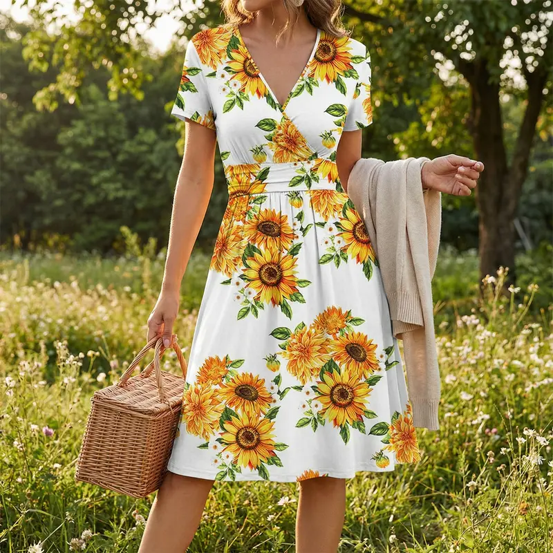 sunflower quince dress - TikTok Shop