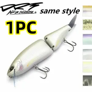 Drt Same Model Replica Gliding Swimbait 165mm/59g, Unpredictable Swimming Style Multi-Jointed Lure, Large Bait for Fishing, Artificial Fishing Lure