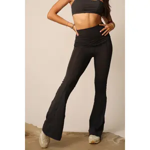 Hippie Bell Flares - Graphite - FINAL SALE