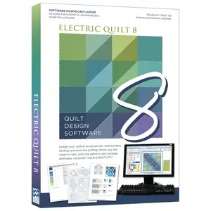 Software Electric Quilt 8 Quilt Design EQ8