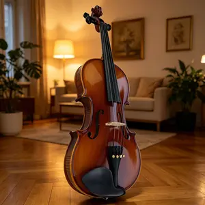 Insoul Professional Student Violin 4/4 Full Size Set, Violin for Beginners,Acoustic Violin Solid Wood Fiddle, Beginner Kit For Student (Beginner-A, 4/4)