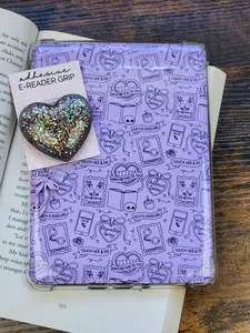 Kindle Glow Up Set (3pc) | Insert + Grip + Charm - Villain Lover Lavender