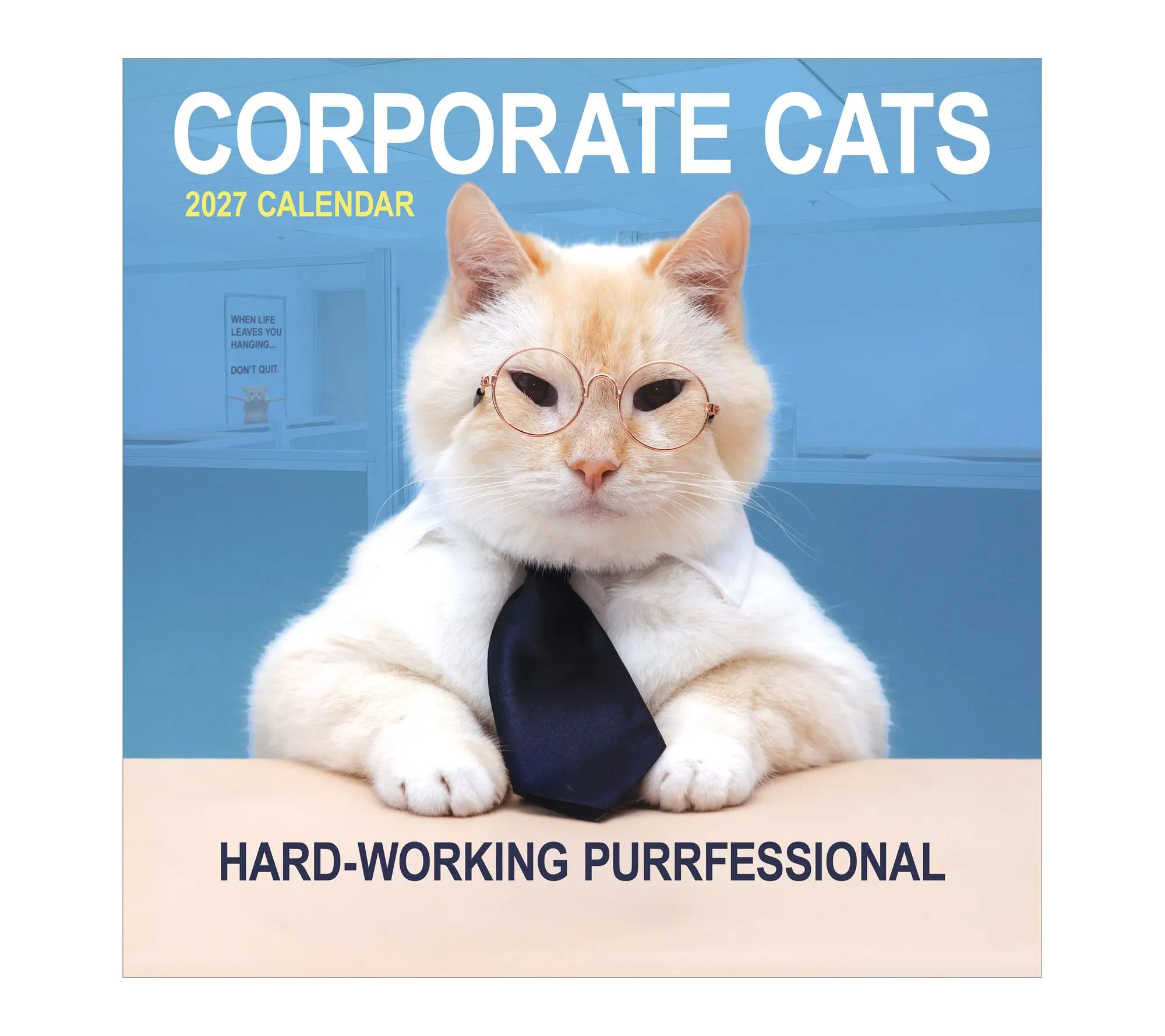 TF Publishing 2027 Corporate Cats Wall Calendar TF Publishing 2027 Corporate Cats Wall Calendar