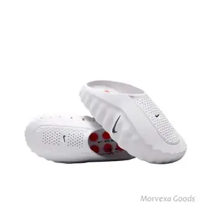 Mind 001 Closed-Toe Slippers Unisex White - Stylish, Comfortable, Non-slip, Durable, Versatile Sports and Casual Slippers