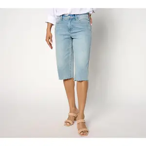 NYDJ Sustainable Kristie 80's Bermuda - Afterglow