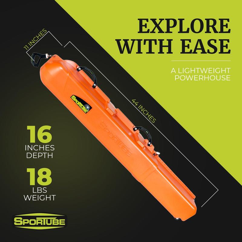 Sportube Series 3 Multi-Sport Travel Case for Snow Sports, Spearfishing, Golf