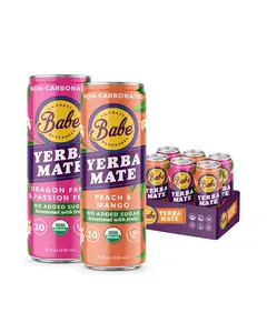 Yerba Mate - Passion Dragon + Peach & Mango - NO ADDED SUGAR