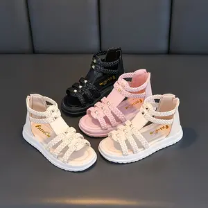 Pair of Summer Open-Toe Sandals Cute Shoes