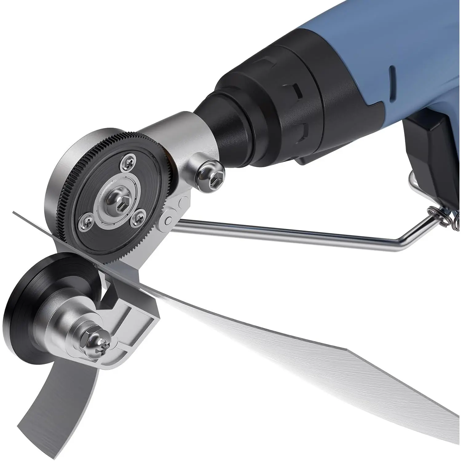 Electric Drill Plate Cutter Attachment, 2025 Upgraded Metal Nibbler Drill Adapter for Cutting Iron, Copper, Aluminum, and Steel Sheets – Drill Cut Pro Metal Sheet Cutter