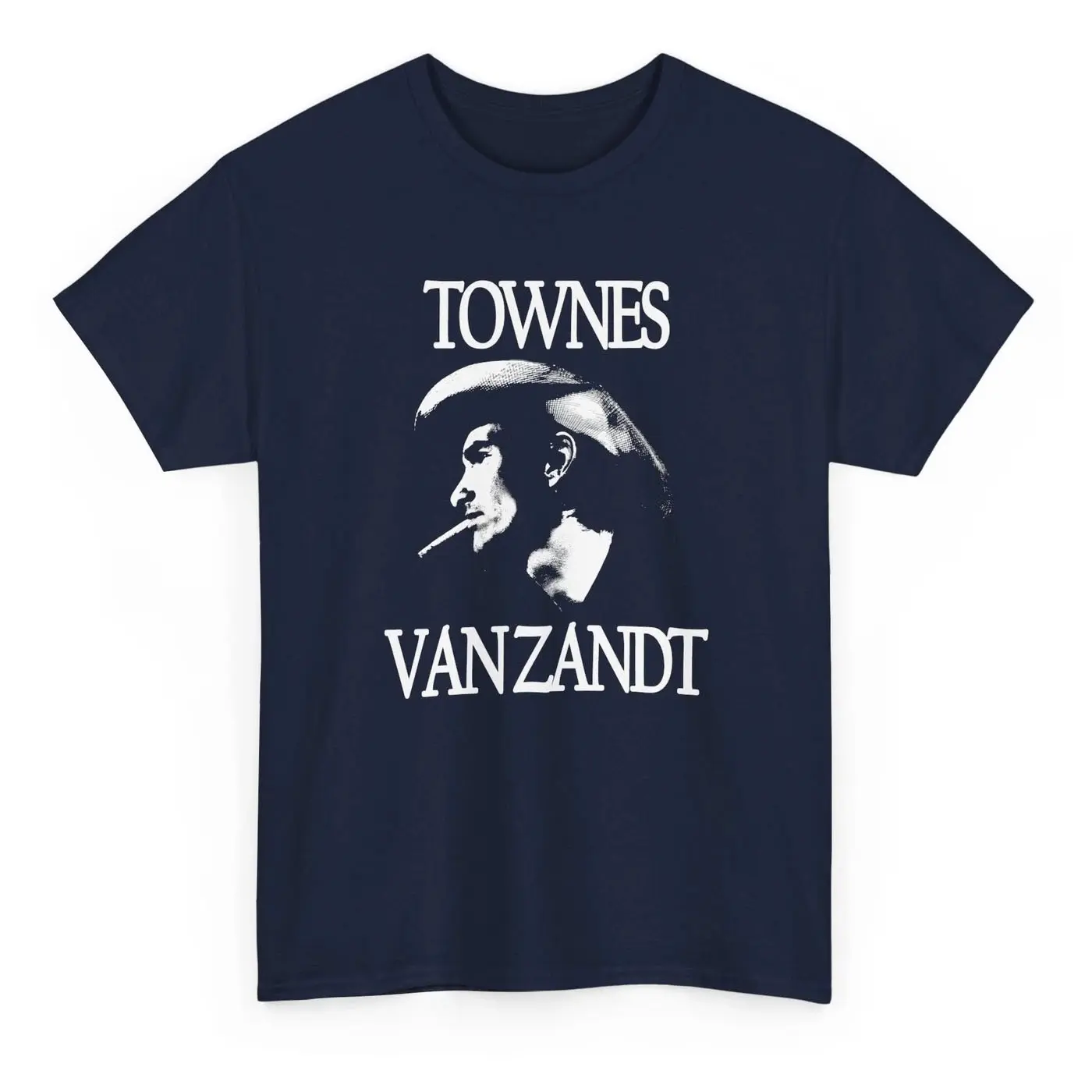 townes van zandt stencil fan art tshirt