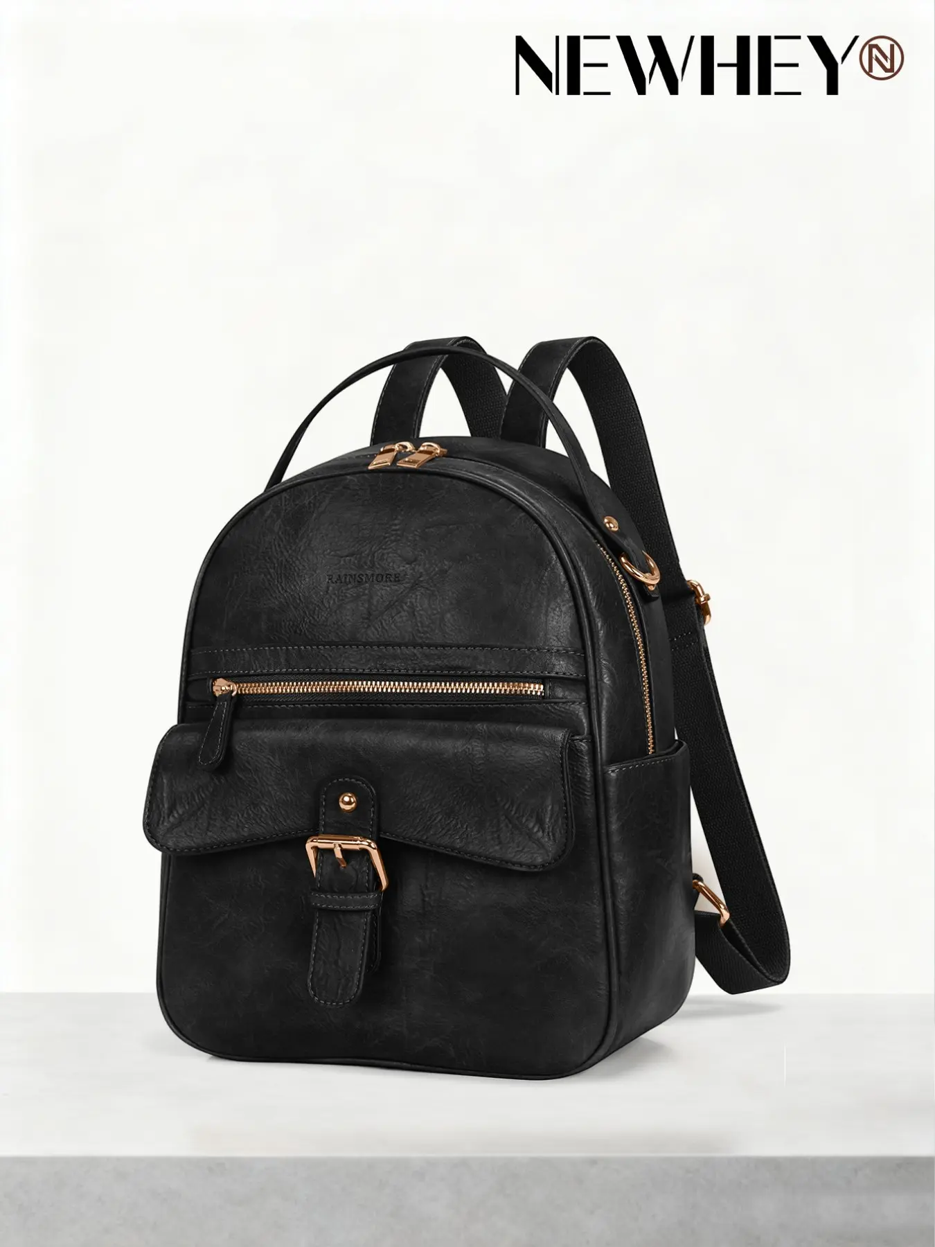 Women's Fashion Mini Leather Backpack, Anti-Theft Travel Backpack, Designer Ladies Shoulder Bag, Stylish and Secure, Zip Backpack