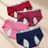 HOTCOM Women’s Day Period Panties 8-Pack – Soft Cotton Breathable Reusable Briefs, Comfortable Everyday Womenswear Fit Ladies