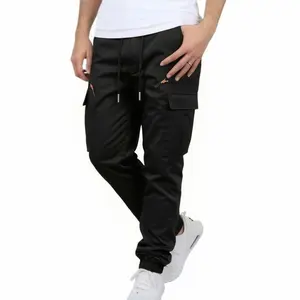 Clean Gent 1-pack: regular-fit street fashion casual joggers with a drawstring waist, drawstring belt, and pockets—suitable for everyday and outdoor wear in all seasons.