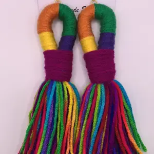 Fruit Loop Tassel Earrings