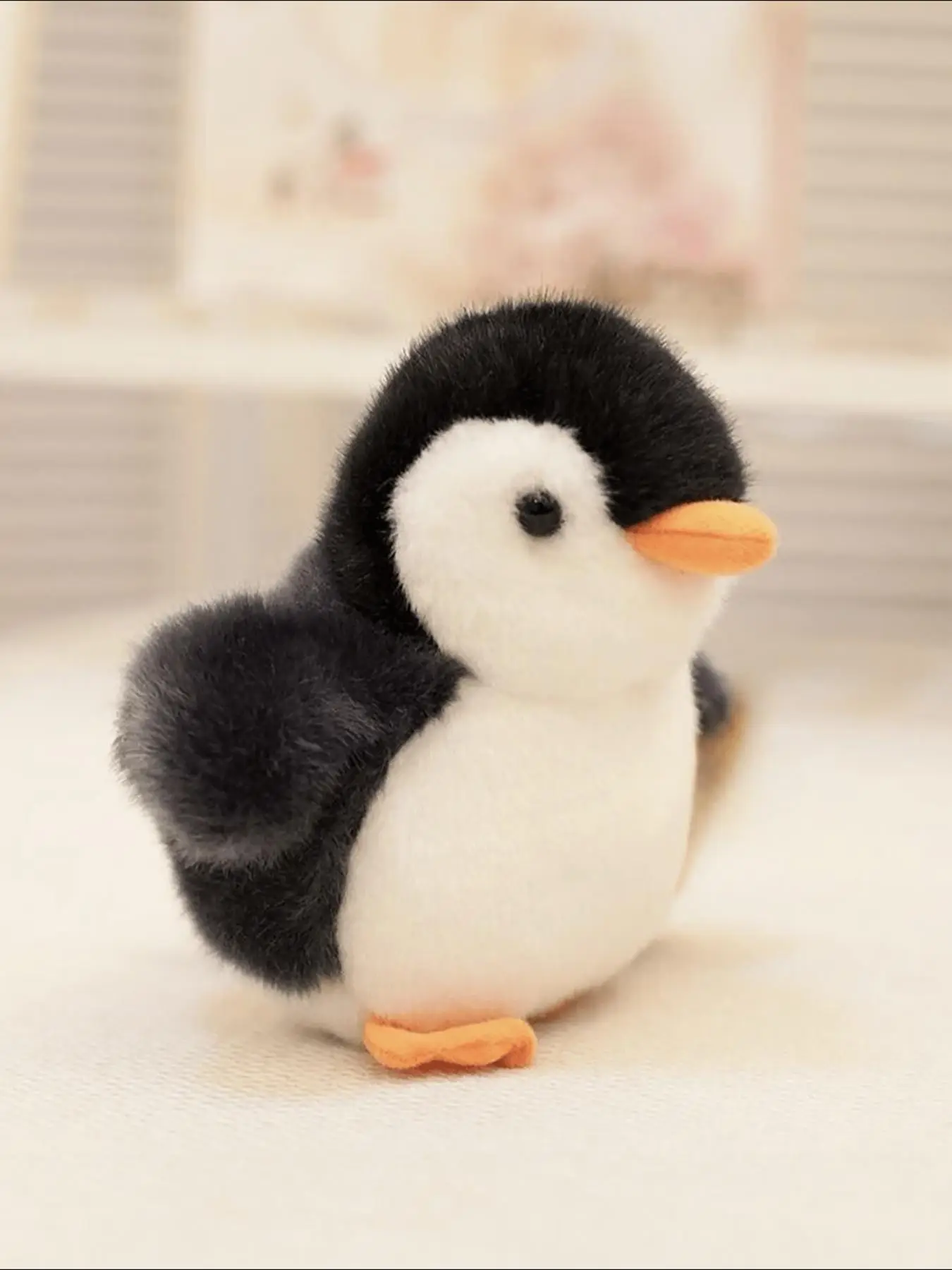 Cute Cartoon Penguin Design Plush Toy, Mini Animal Doll, Backpack Pendant Keychain Accessories, Bag Toy Dolls for Birthday Gift