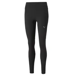 PUMA Womens Run Favourite Regular Rise Athletic Leggings Running  - Black