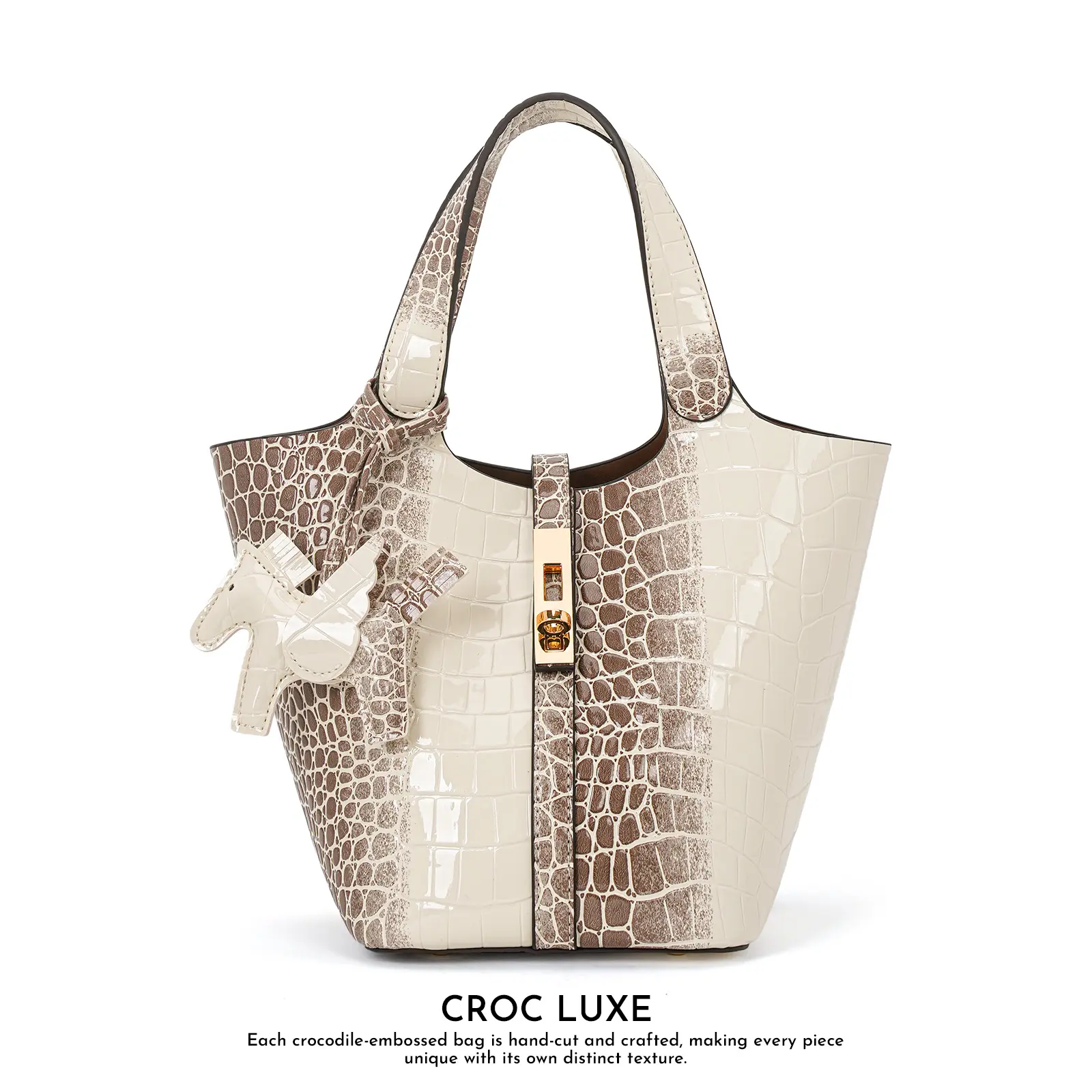 CROC LUXE-Apricot