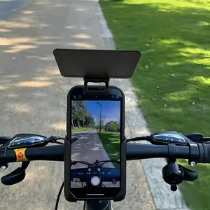 Portable Foldable Phone Sun Shade, Adjustable Multi-Angle Anti-Glare Visor, Sun Light Block Cover for Outdoor Activities