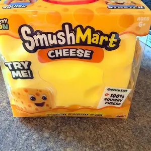 Smushmart cheese squishy