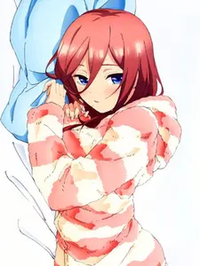 The Quintessential Quintuplets Miku Nakano Anime Full Size Body Pillow Officially Licensed Brand New