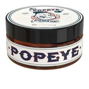 Popeye Shaving Co Medium Hold and High Shine Water-Based Hair Pomade for Men, Suitable for all Hair Types, Sandalwood Scent, 3.75 oz Haircare