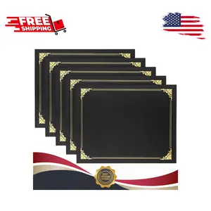 10 Packs Certificate Holders for Letter Size 8.5" x 11"