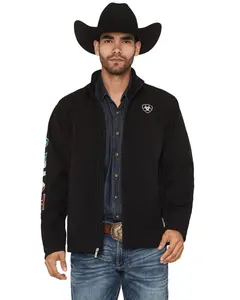 Ariat Men's Mexico Flag Team Soft Shell Jacket, Lightweight Menswear Top & Coat - 10031424, Tops