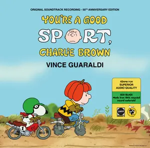Vince Guaraldi - You're A Good Sport Charlie Brown (Original Soundtrack)  [VINYL RECORD - LP] 45 Rpm, Anniversary Ed