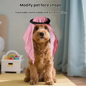 Pet Hat Halloween Pet Party Costume, Funny Cat Scarf Headwear, Fun Animal for Pets, Perfect for Festive Events