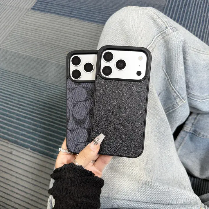 Premium Leather-Textured Silicone Phone Cover, Shockproof Protector for iPhone 11/12/13/14/15/16/17 Pro/Max/Plus Devices, Fashionable Accessory, Ideal Birthday & Holiday Gift
