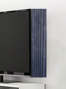 TV Bling Black TV Curtain Fits up to 80-inch TV