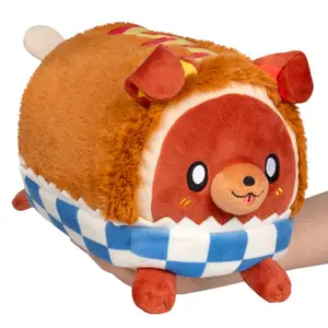 Mini Squishable Corn Doggy Plush Toy