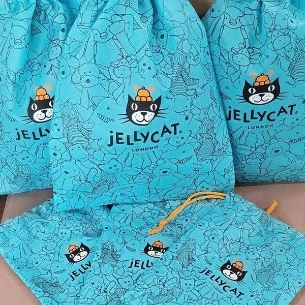 Jellycat Dust Bag – Soft Plush Storage Pouch, Drawstring Dust Bag for Jellycat Plush Collectibles, Travel Storage Organizer, Gift Packaging & Protective Plush Bag