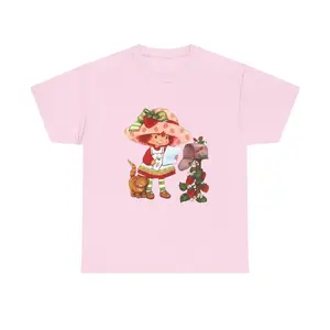 Vintage Strawberry Shortcake Baby Tee, strawberry shortcake, Brandy Melville, PacSun, Kawaii Shirt, 80s Cartoon, 1980s