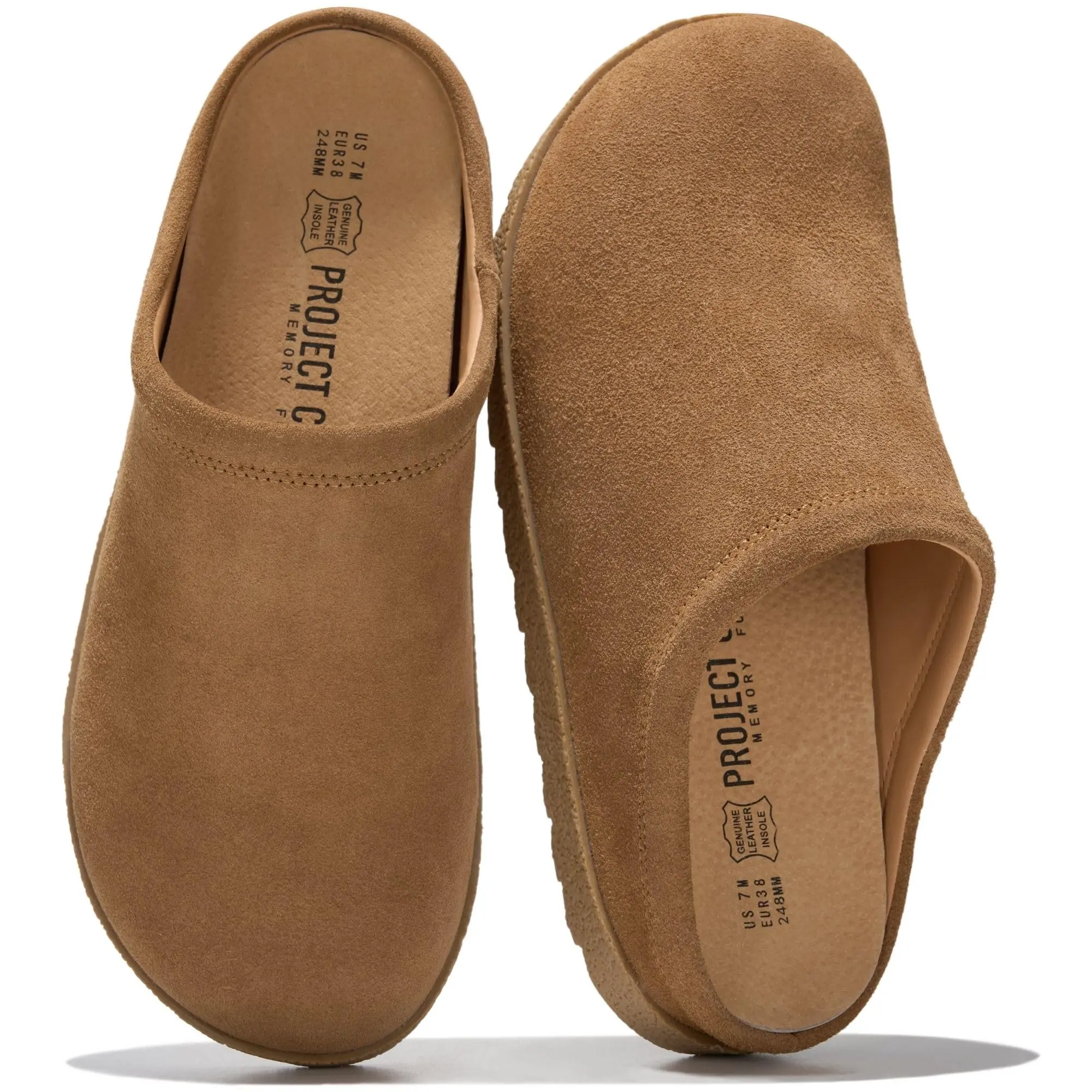 Project Cloud Women's | Genuine Leather Clogs | Soft & Plush Insole | Lightweight | Non-Slip - Reese