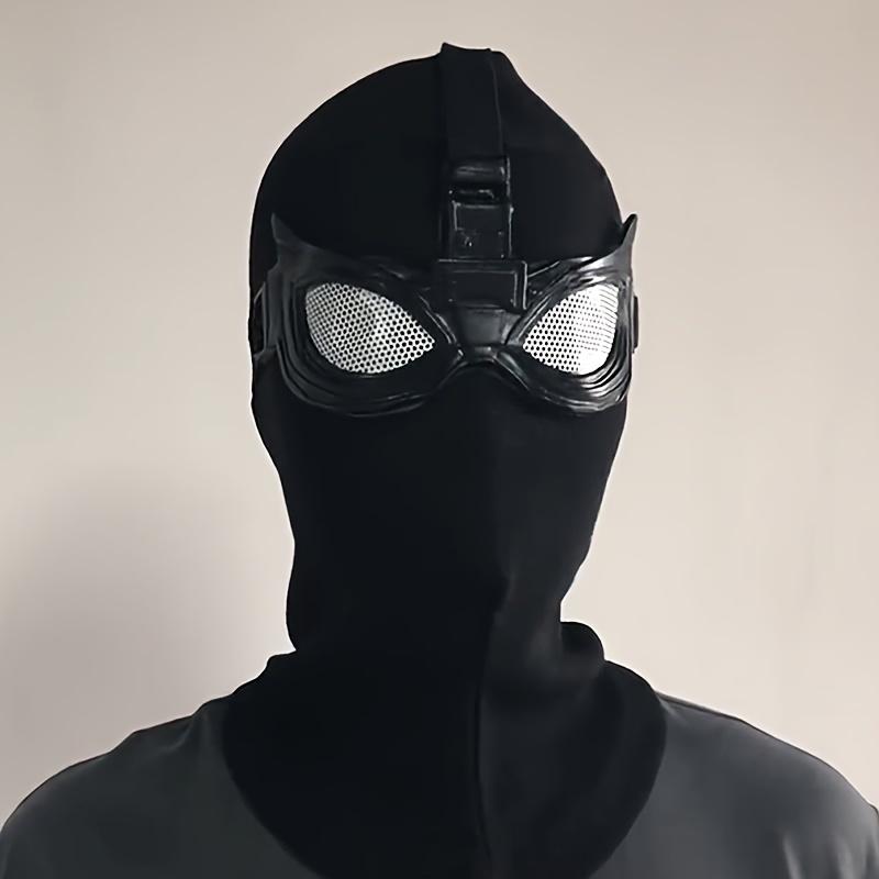 High-Elasticity Black Superhero Mask for Nocturnal Cosplay, Perfect for Halloween Additions