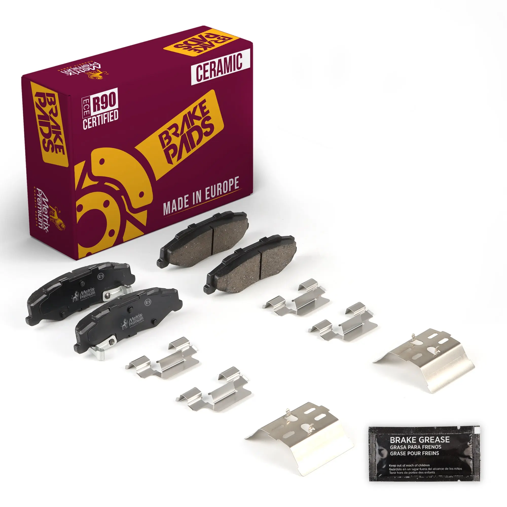 Front Disc Brake Pad Set 94458MC