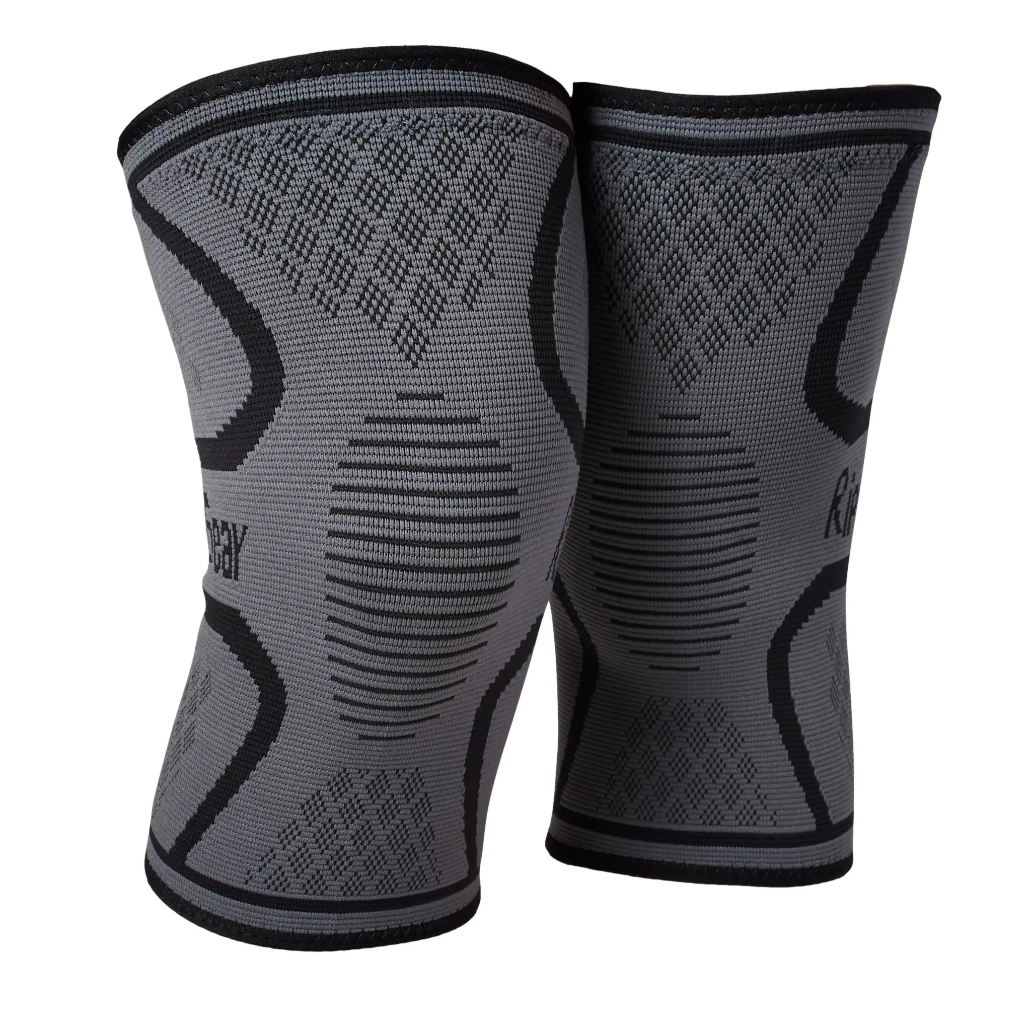 RiptGear Compression Knee Sleeve for Pain Relief & Support for both Men and Women - Slip-On Design for Running Workouts & Everyday Use - Breathable Spandex Rubber Nylon Fabric