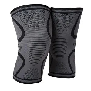 RiptGear Compression Knee Sleeve for Pain Relief & Support for both Men and Women - Slip-On Design for Running Workouts & Everyday Use - Breathable Spandex Rubber Nylon Fabric