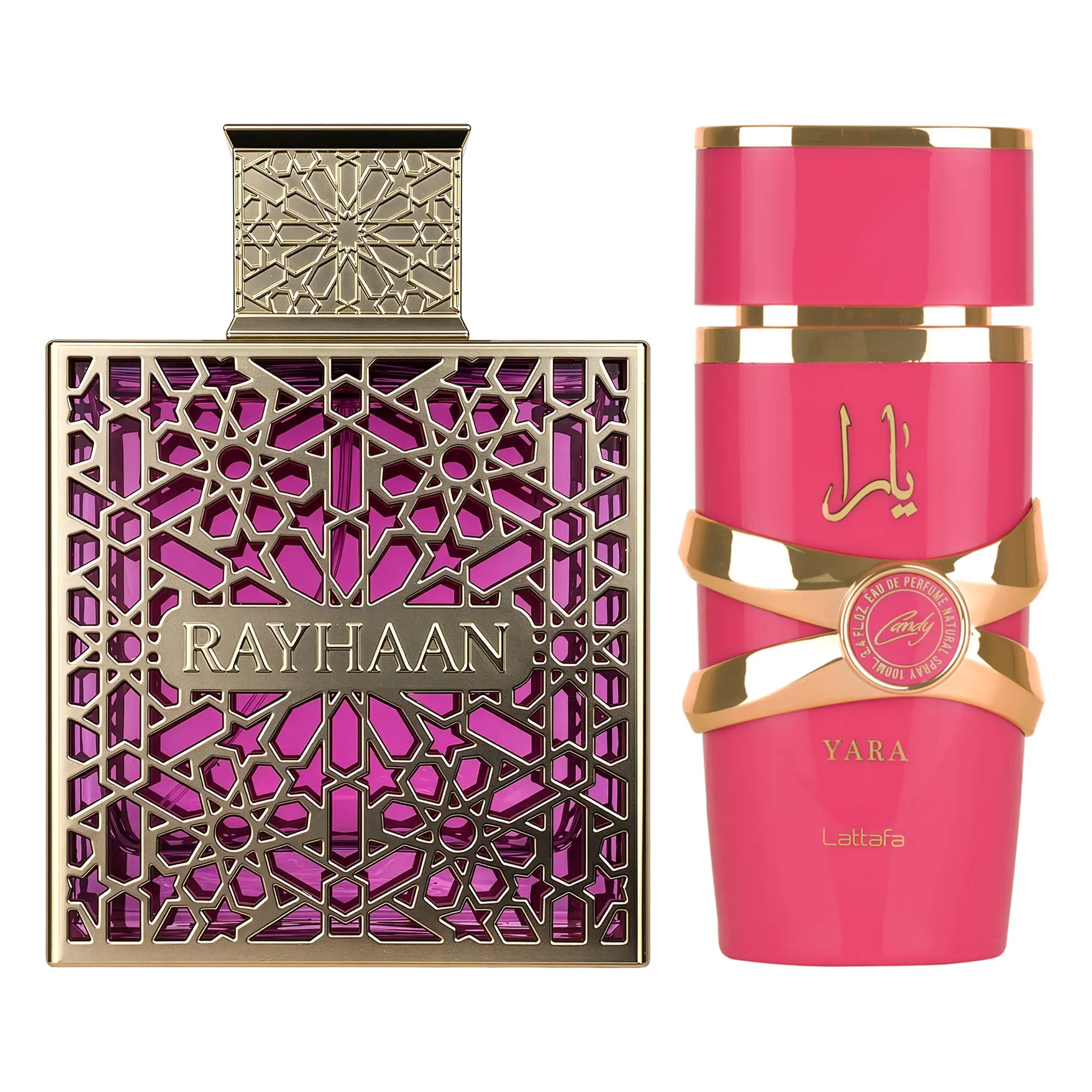 Strawberry Rush Duo Bundle for Women (3.4 Ounce, Rayhaan Kiss Eau de Parfum Spray + 3.4 Ounce, Yara Candy Eau de Parfum Spray) Strawberry Rush Duo Bundle for Women (3.4 Ounce, Rayhaan Kiss Eau de Parfum Spray + 3.4 Ounce, Yara Candy Eau de Parfum Spray)