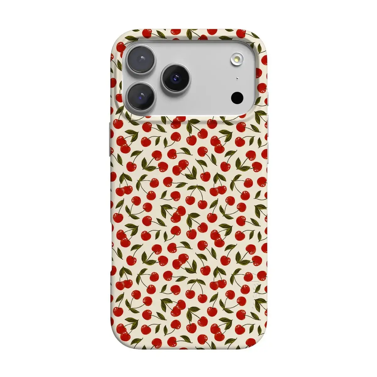 Casely iPhone 17 Pro Case | Cherry on Top | Red Cherries | Compatible with MagSafe | Classic Ultra Thin Design
